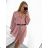 Women's Short Sleeve Shirt Dress (S / M ONE SIZE) ITALIAN FASHION IM422633