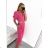 Šaty riflové dlouhé košilové dámské (uni sl) ITALIAN Fashion IM3181746