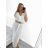 Šaty riflové dlouhé košilové dámské (uni sl) ITALIAN Fashion IM3181746