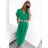 Šaty riflové dlouhé košilové dámské (uni sl) ITALIAN Fashion IM3181746