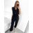 Overal dlouhý elegantní bez rukávu dámský (S/M ONE SIZE) ITALSKÁ MÓDA IMW232062