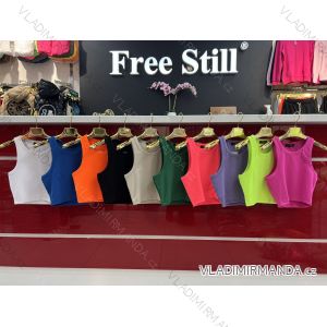 Croptop bez rukávov dámsky (S/M ONE SIZE) TURECKÁ MóDA TMWFS231574