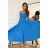 Women's Plus Size (42-46) Long Elegant Party Sleeveless Dress POLISH FASHION PMLBC23265-10