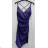 Women's Long Chiffon Short Sleeve Dress (S/M ONE SIZE) ITALIAN FASHION IMWGS231048