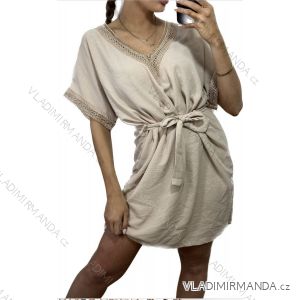 Women's Summer Short Sleeve Dress (S / M ONE SIZE) ITALIAN FASHION IMWB22017