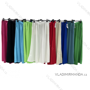 Kalhoty dlouhé dámské nadrozměr (3XL/4XL ONE SIZE) ITALSKÁ MÓDA IMWQ23140
