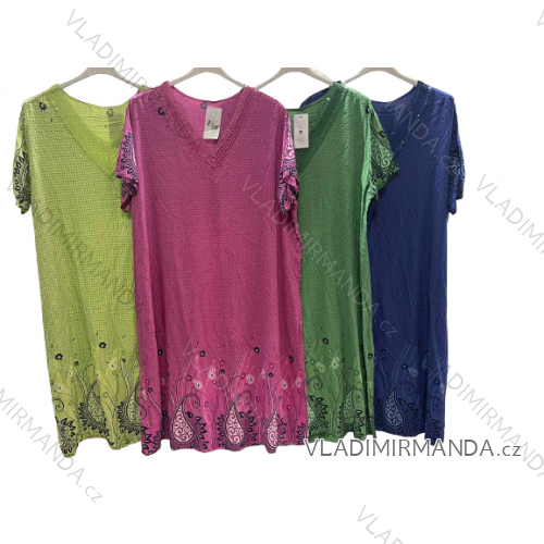 Women's short sleeve tunic (uni xL / 2XL) TURKISH FASHION TM9200691