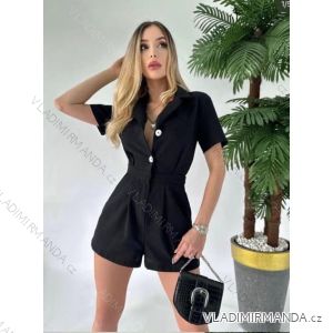 Šaty na ramínka letní krátké dámské (UNI S/M) ITALSKÁ MÓDA IMM20342