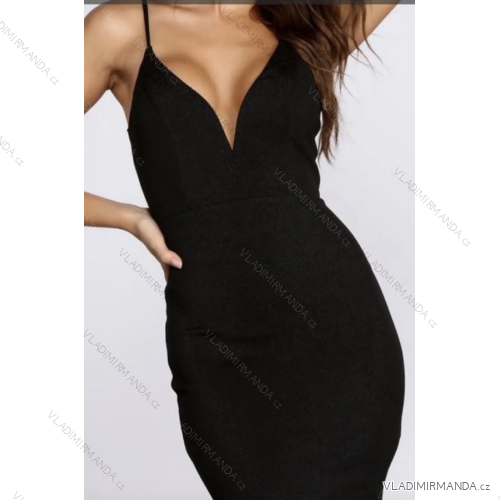 Women's elegant strapless dress (S/M ONE SIZE) ITALIAN FASHION IMPCF2327571