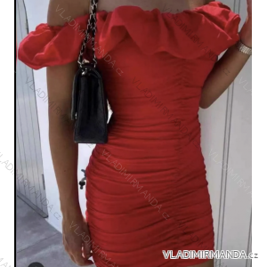 Women's Elegant Carmen Sleeveless Dress (S/M ONE SIZE) ITALIAN FASHION IMPCF234142-3