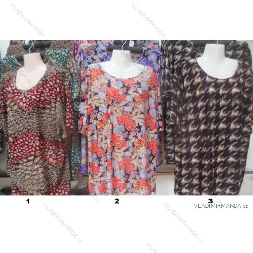 Tunika Kurzarm Damen Übergröße (2xl-4xl) LISHA 821L
