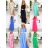 Women's Sleeveless Summer Dress (S / M ONE SIZE) ITALIAN FASHION IMWC222493