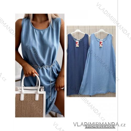 Dress with 3/4-sleeve ladies pocket (uni sl) ITALIAN Fashion IM3181746