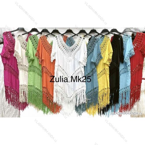 Women's Oversize Short Sleeve Dress (S/M ONE SIZE) ITALIAN FASHION IMWD231710