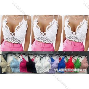 Crop top na ramienka dámsky (S/M ONE SIZE) TALIANSKA MÓDA IMWBB231650