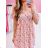 Women's Long Chiffon Short Sleeve Dress (S/M ONE SIZE) ITALIAN FASHION IMWGS231048