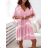 Dress oversize short sleeve womens (UNI S-L) ITALIAN FASHION IMD20187