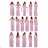 Langes trägerloses Sommerkleid aus Satin für Damen (S / M / L ONE SIZE) ITALIAN FASHION IMM22694