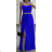 Women's Long Elegant Strapless Dress (S/M ONE SIZE) ITALIAN FASHION IMPCF2322611