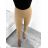 Women's long leggings (S-XL) MIEGO MIE23523-1/DUR S beige