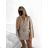 Women's Long Sleeve Elegant Belted Overalls/Dress (S/M ONE SIZE) ITALIAN FASHION IMM23m27030