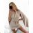 Women's Long Sleeve Elegant Belted Overalls/Dress (S/M ONE SIZE) ITALIAN FASHION IMM23m27030