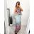 Langes, elegantes, ärmelloses Icecool-Kleid für Damen (M/L, XL/2XL) AINUOSI ITALIAN FASHION IMB239911