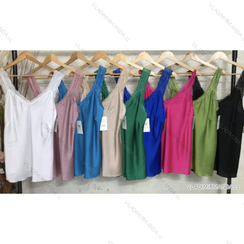 Trägerloses Tanktop für Damen (S/M ONE SIZE) ITALIAN FASHION IMPGM232306-