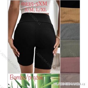 Women's Bamboo Shorts Leggings (S/ML/XL) TURKISH FASHION TMWL231935