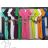 Women's Long Chiffon Short Sleeve Dress (S/M ONE SIZE) ITALIAN FASHION IMWGS231048