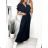 Women's Sleeveless Summer Dress (S / M ONE SIZE) ITALIAN FASHION IMWC222493