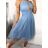 Women's Sleeveless Tulle Short Party Dress (S/M ONE SIZE) ITALIAN FASHION IMM239097