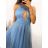Women's Sleeveless Tulle Short Party Dress (S/M ONE SIZE) ITALIAN FASHION IMM239097