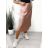 Sukně středně dlouhá dámská (S/M ONE SIZE) ITALSKÁ MÓDA IMPLM22196330050