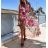 Hooded Long Sleeve Hooded Dress (uni s / m) IM2191956 S/M pink