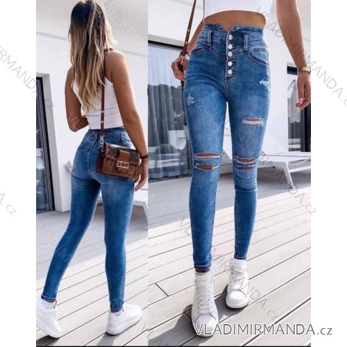 Rifle jeans dlhé dámske (XS-XL) M.SARA MSR231981
