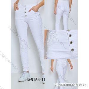 Rifle jeans  dlouhé dámské (XS-XL) JEWELLY JEW235154