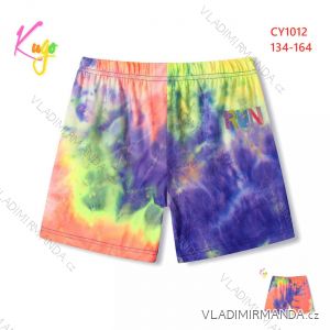 Kraťas Shorts mit Pailletten Baby Teenager Mädchen (98-128) KUGO K627