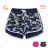Kraťas shorts with sequins baby teen girl (98-128) KUGO K627