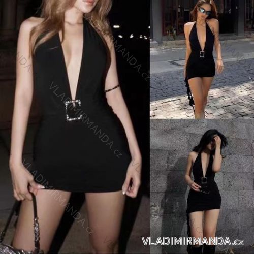 Damen-Sommerrock (uni sl) ITALIENISCHE Mode IMC18745