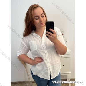 Tunic shirt shirts long sleeve with ladies (uni sl) ITALIAN Fashion IM718028
