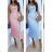 Long summer dress for women (S / M ONE SIZE) ITALIAN FASHION IMWB222567