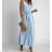 Women's Long Elegant Party Sleeveless Dress (S/M ONE SIZE) ITALIAN FASHION IMWE232099