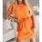Šaty letné krátky rukáv dámske (S/M ONE SIZE) TALIANSKA MÓDA IMWE232103