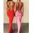 Women's long elegant party dress with straps (S/M ONE SIZE) ITALIAN FASHION IMWE232107