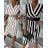 Women's Long Chiffon Short Sleeve Dress (S/M ONE SIZE) ITALIAN FASHION IMWGM23456