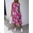 Women's Strapless Summer Dress (S/M ONE SIZE) ITALIAN FASHION IMWE2321119