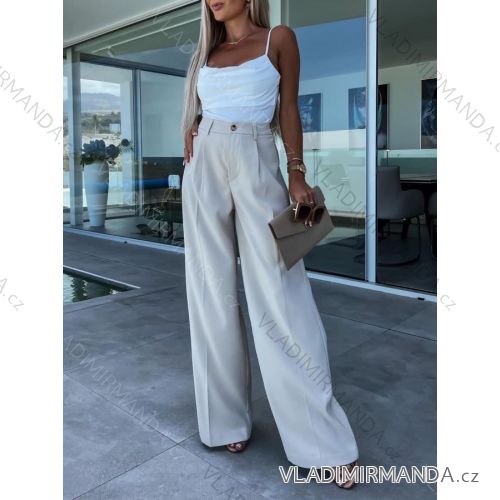 Women's long summer pants (S / M ONE SIZE) ITALIAN FASHION IMWG222474