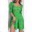 Women's Summer Elegant Short Sleeve Dress (S/M ONE SIZE) ITALIAN FASHION IMWGB232157