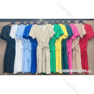 Women's Summer Short Sleeve Dress (S/M ONE SIZE) ITALIAN FASHION IMWGM232183